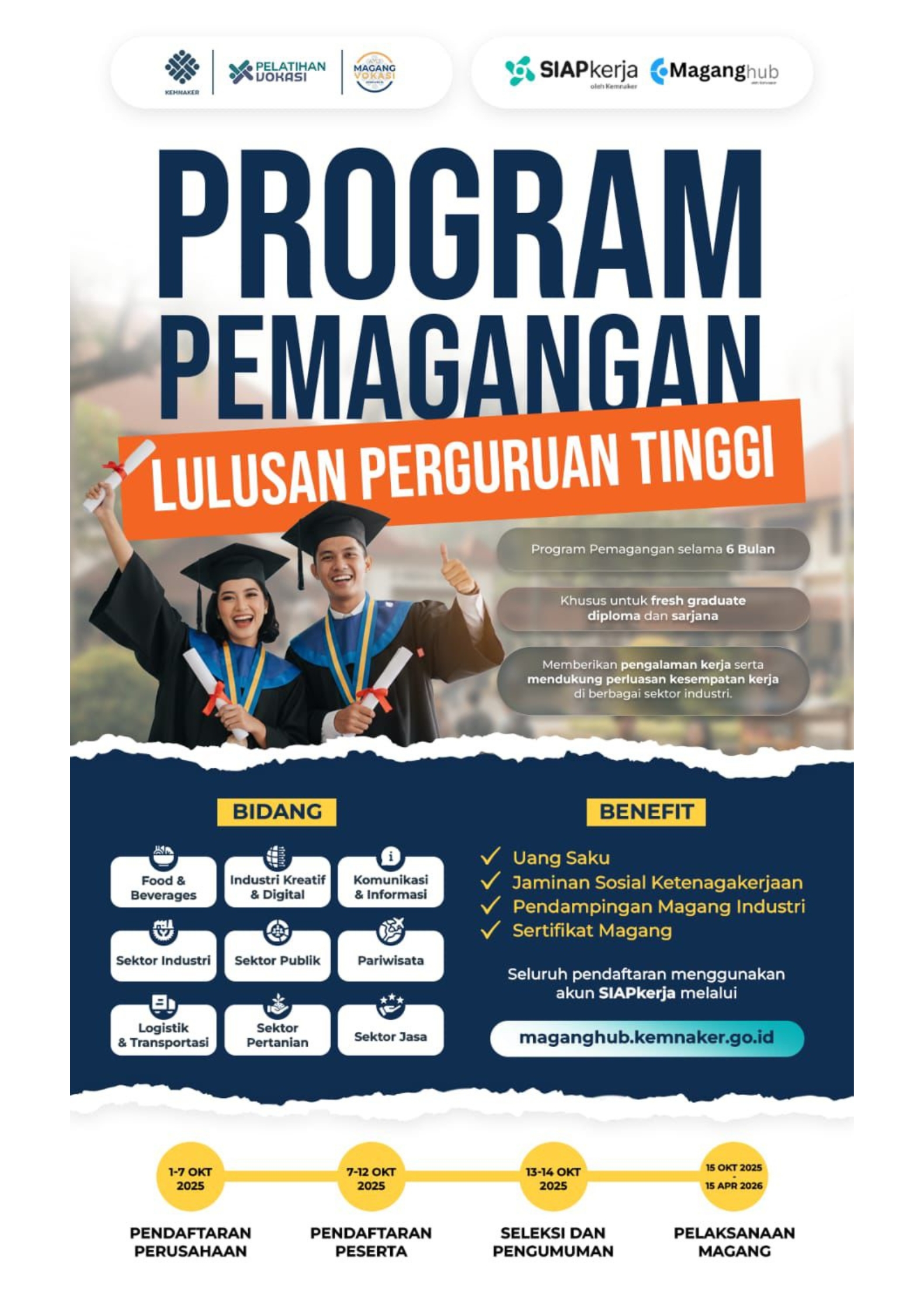 Program Pemagangan Lulusan Perguruan Tinggi