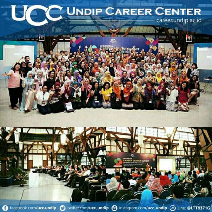 Undip Career Center dalam Indonesia Career Center Summit 2016