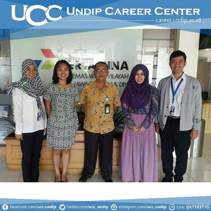 UCC Melakukan Kunjungan ke PT.Pertamina IV Cabang Semarang