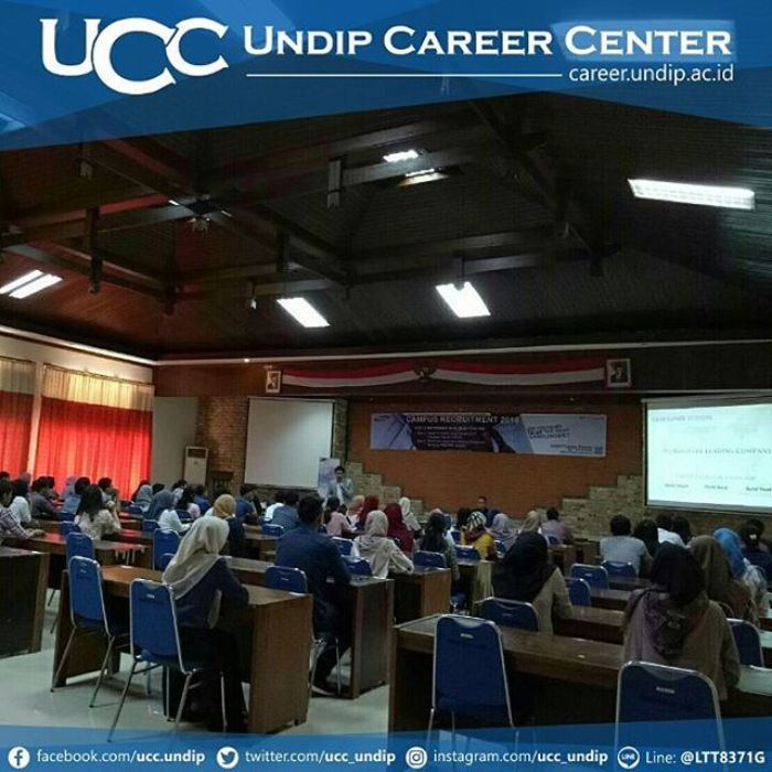 Campus Recruitment Samsung Electronics bekerjasama dengan UCC