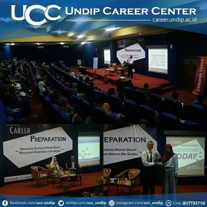 UCC Gelar Sosialisasi Pentingnya Sertifikasi Profesi Menghadapi Pasar Kerja di Era Global