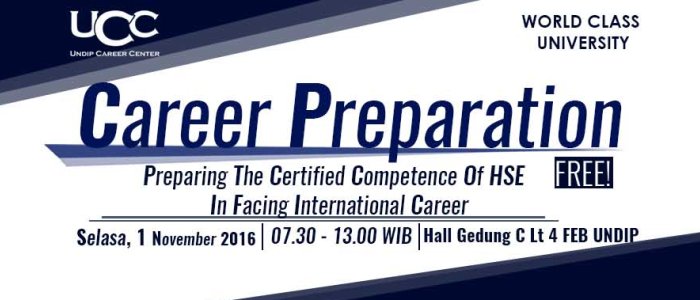 [Pengumuman] Peserta Seminar Career Preparation: Preparing the Certified Competency of HSE in Facing International Career