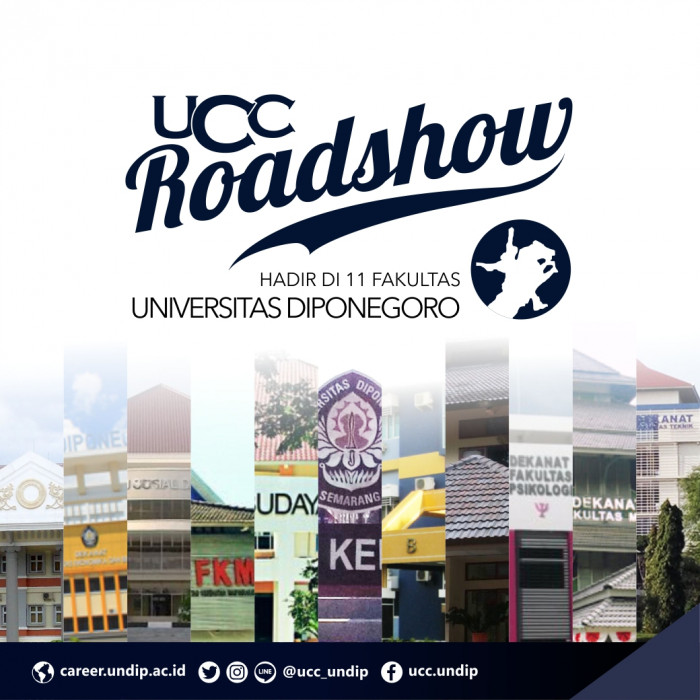 UCC Roadshow Hadir di 11 Fakultas Undip