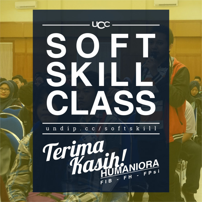 UCC Mengadakan Softskill Class Pertama untuk Rumpun Humaniora