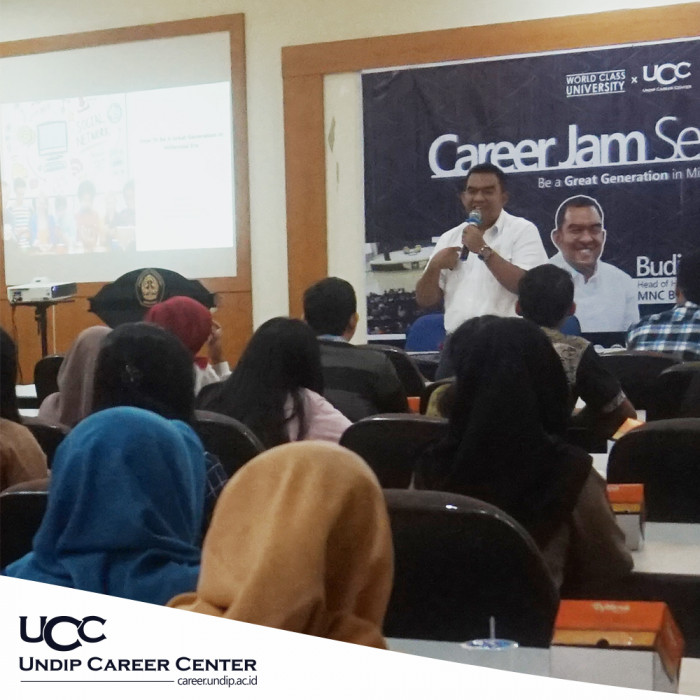 Menjadi Generasi Hebat di Era Milenial, UCC dan WCU Gelar Career Jam Session