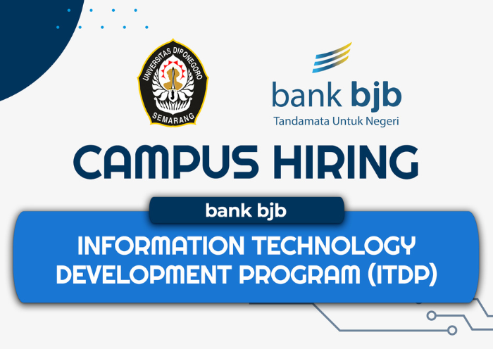 Campus Hiring ITDP Bank BJB