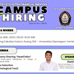 Campus Hiring TAF 2025 hadir di Universitas Diponegoro